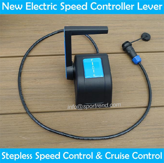 Speed Controller Lever for Brushless Trolling Motors, with PushPull Handle