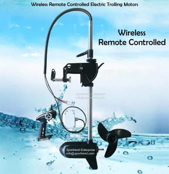 Wireless Remote Control Electric Trolling Motors for Unmanned Surface Vehicle