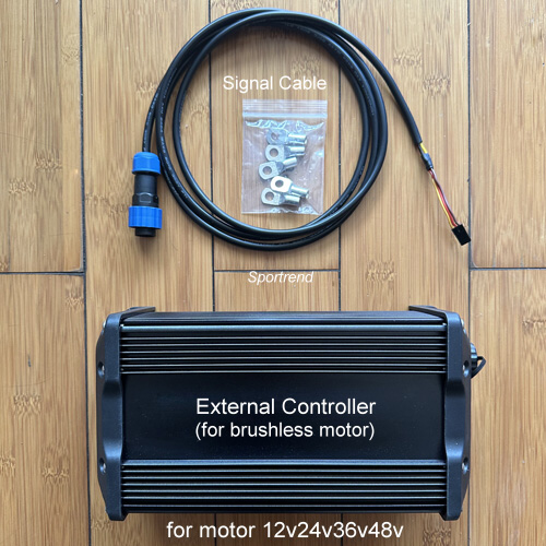 External controllers for brushless motors are launched in March 2025.